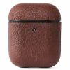 Decoded Airpods | Leather Aircase 1 & 2 - Cinnamon Brown