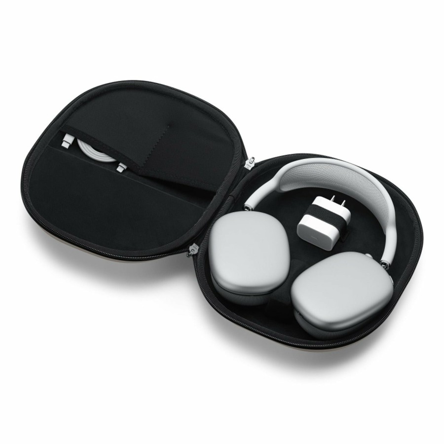 Decoded Airpods Max | Leather Airpods Max Travel Case - Black