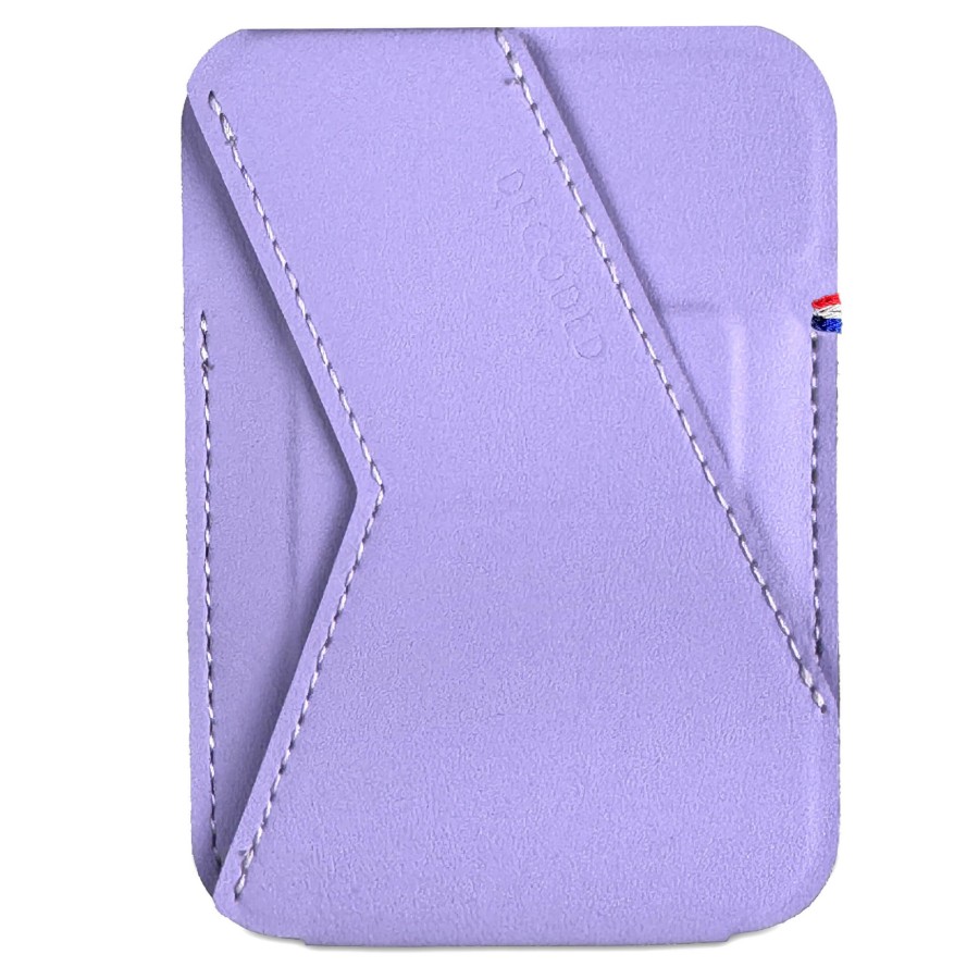 Decoded Card Sleeves | Silicone Magsafe Card Stand Wallet - Digital Lavender