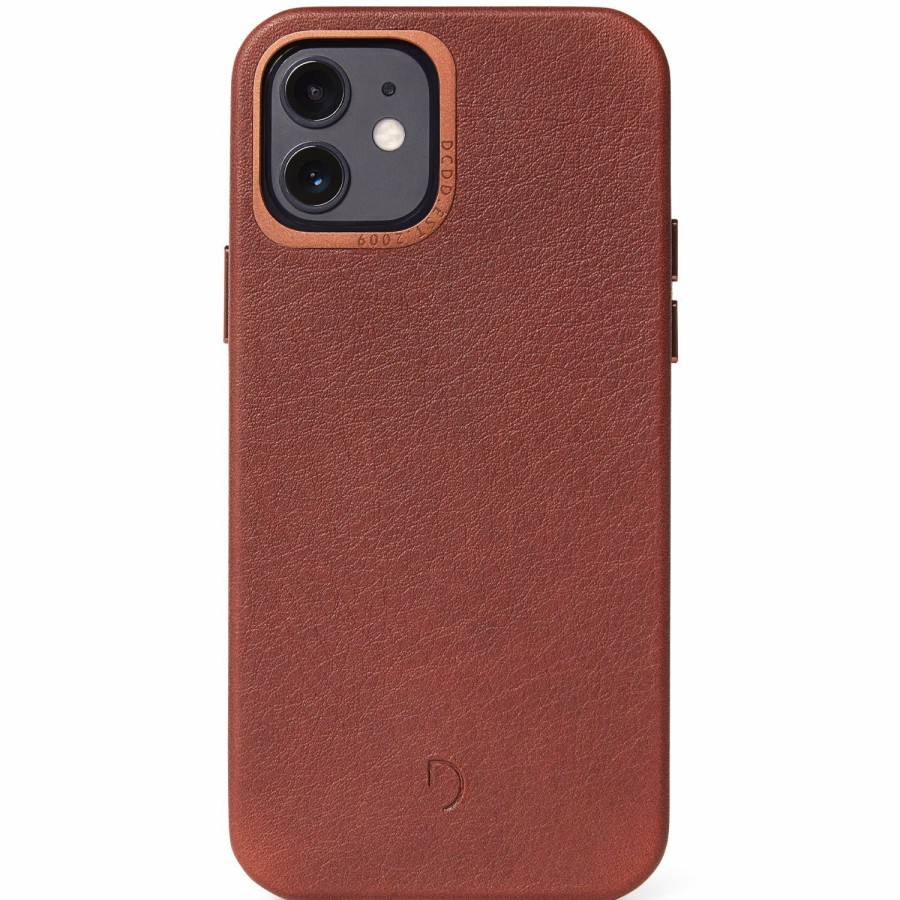 Decoded Iphone 12 Series | Leather Back Cover - Brown