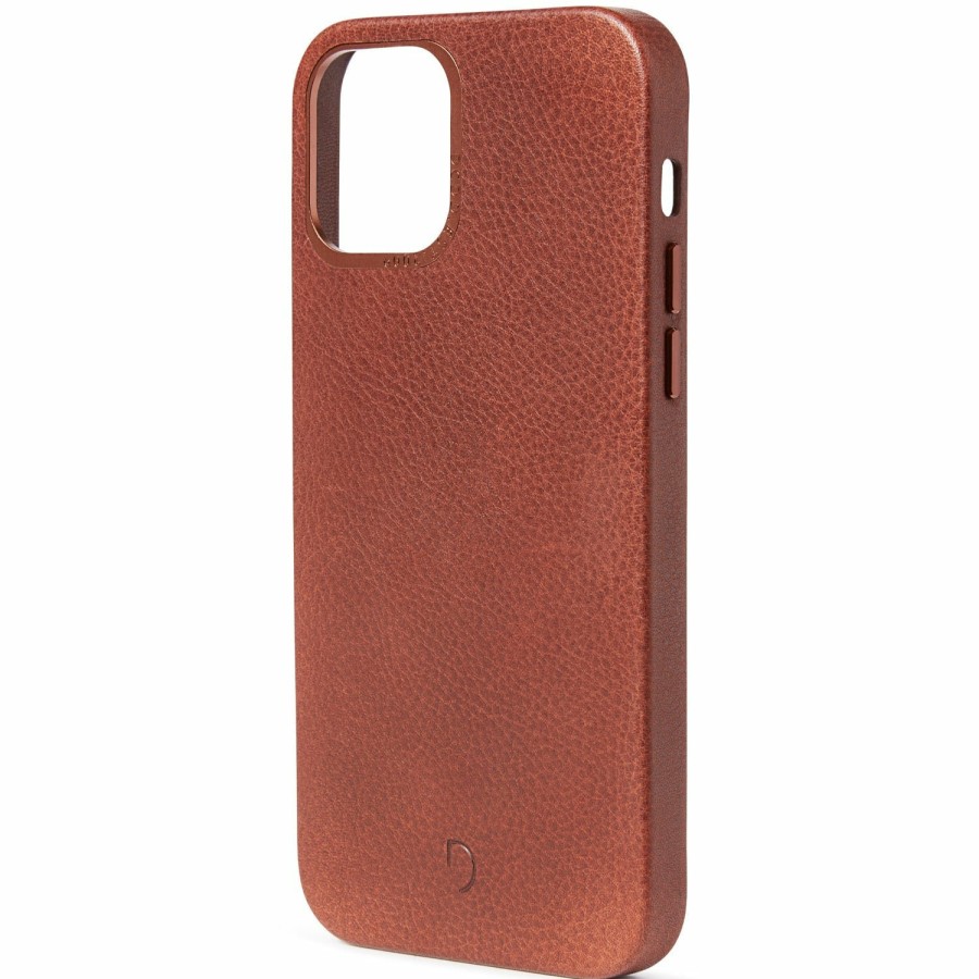 Decoded Iphone 12 Series | Leather Back Cover - Brown