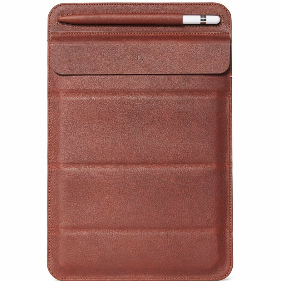 Decoded Ipad Pro | Leather Foldable Sleeve - Oak Brown