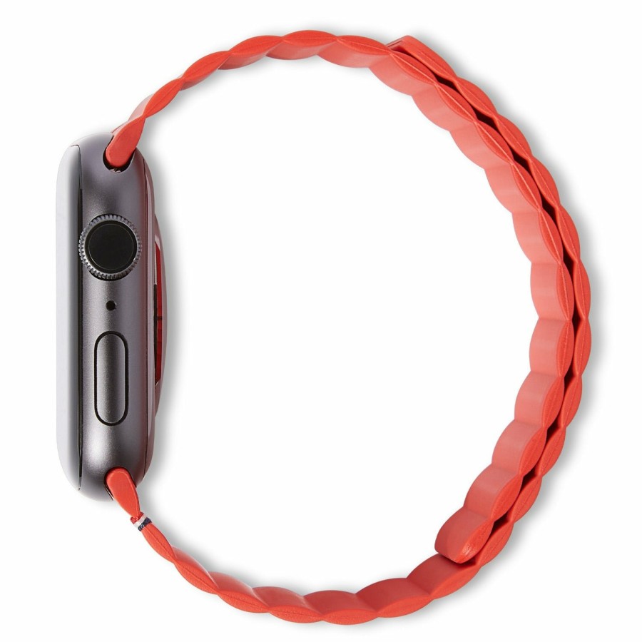 Decoded Silicone | Silicone Magnetic Traction Strap Lite - Red Brick