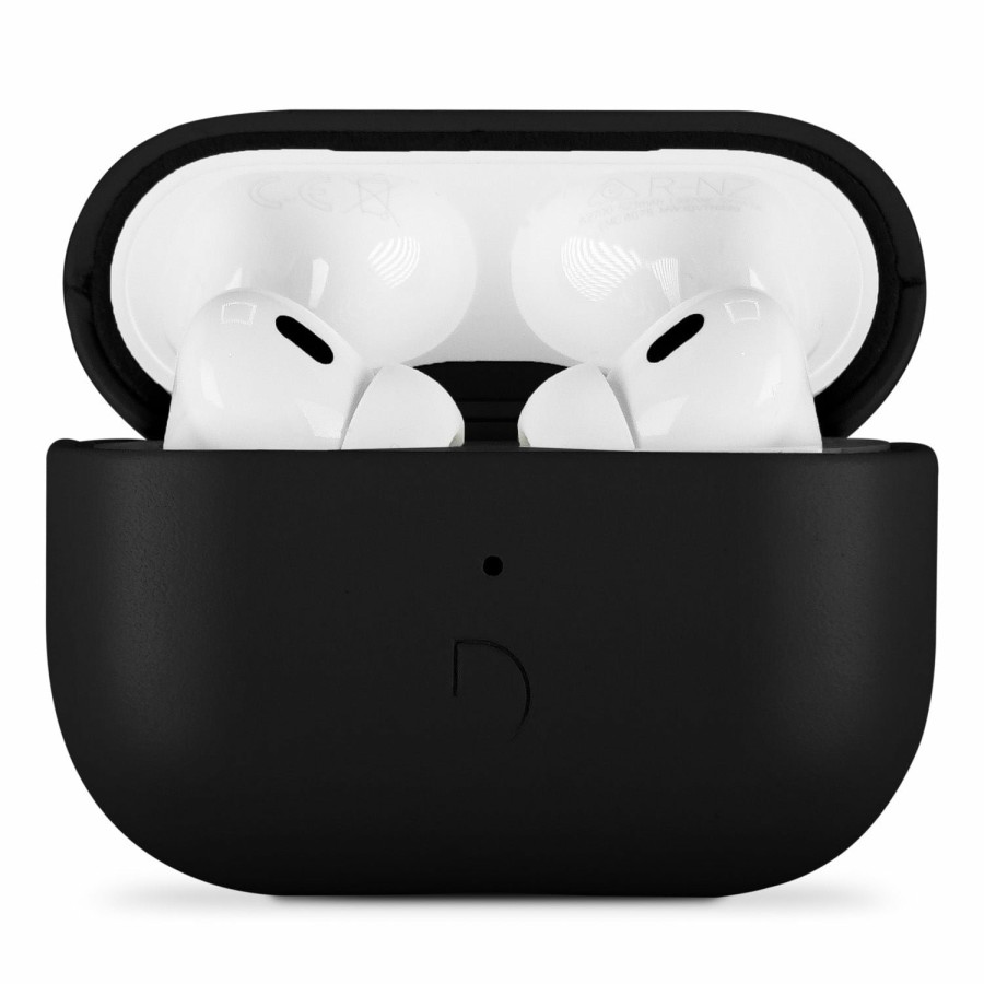 Decoded Airpods Pro | Leather Aircase - Black