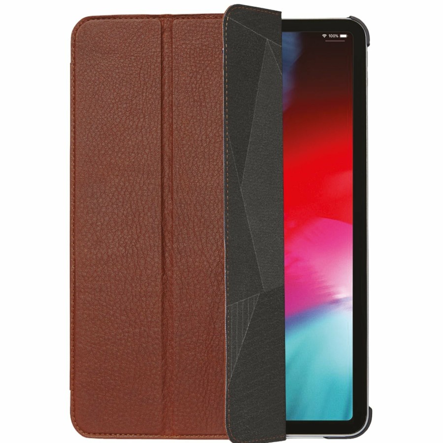 Decoded Ipad | Leather Slim Cover - Chocolate Brown