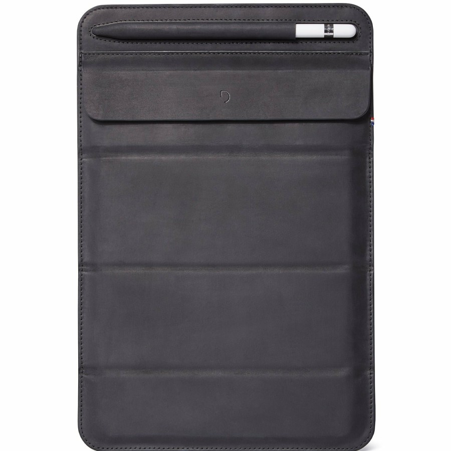 Decoded Ipad Air | Leather Foldable Sleeve - Black