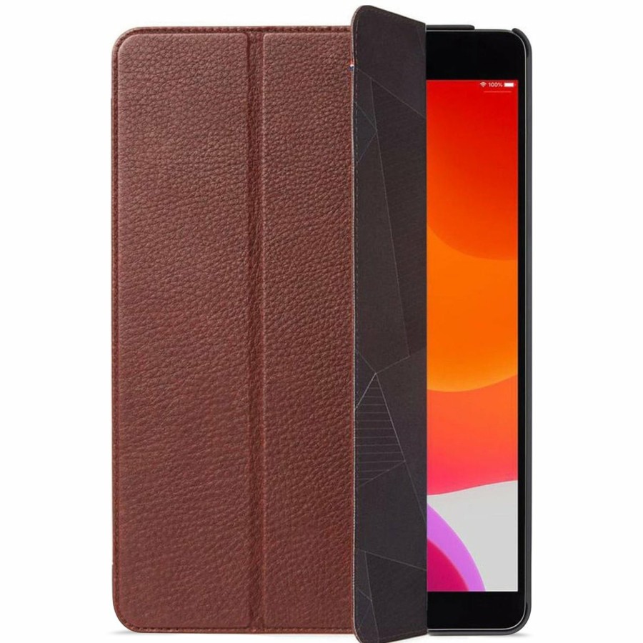 Decoded Ipad | Leather Slim Cover - Cinnamon Brown