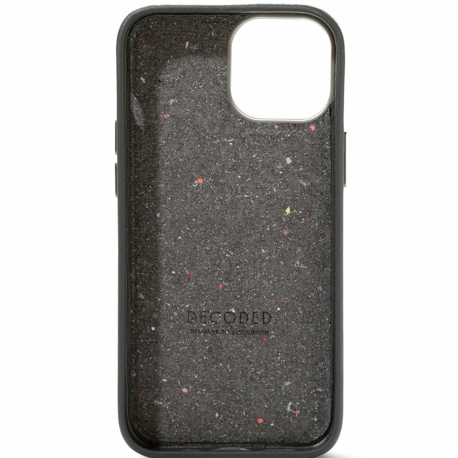 Decoded Iphone 13 Series | Leather Nike Grind Back Cover - Black