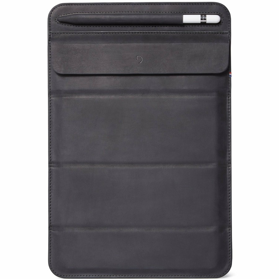 Decoded Ipad | Leather Foldable Sleeve - Black