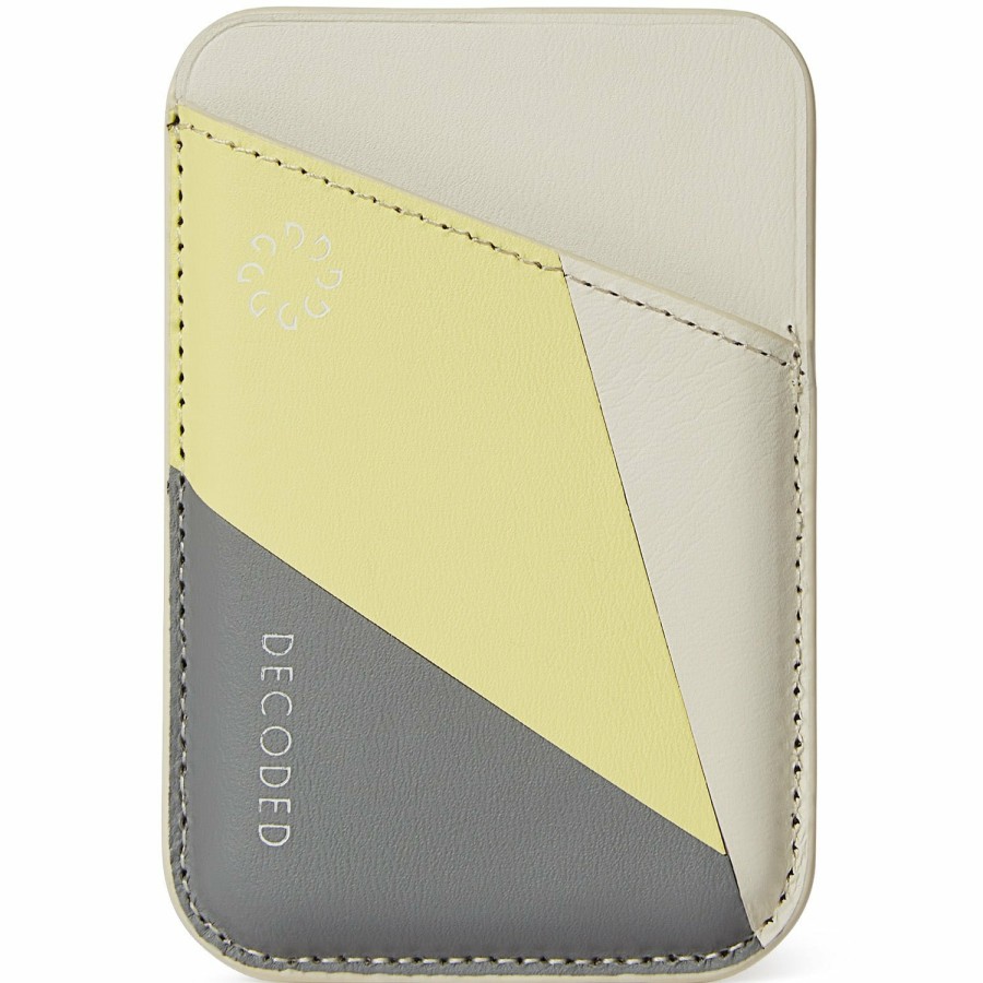 Decoded Card Sleeves | Leather Card Sleeve - Lime