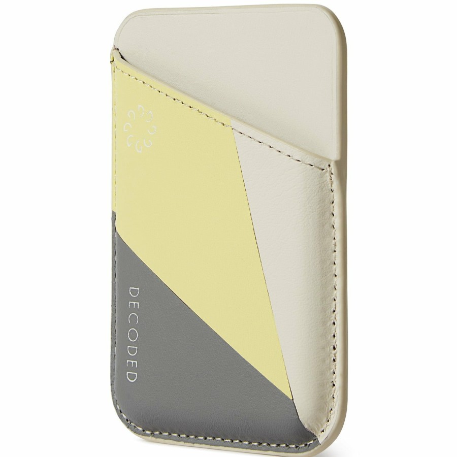 Decoded Card Sleeves | Leather Card Sleeve - Lime