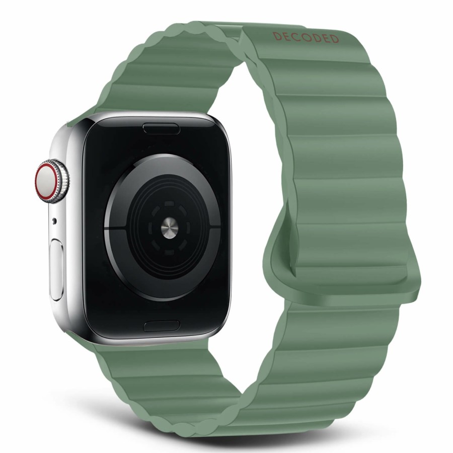 Decoded Airtag Loops | Silicone Traction Loop Strap - Sage Leaf