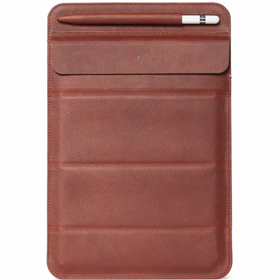 Decoded Ipad Air | Leather Foldable Sleeve - Oak Brown