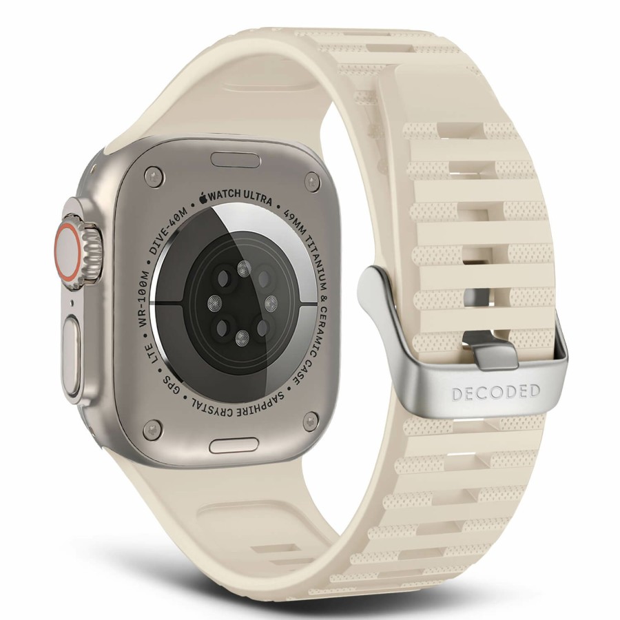 Decoded Silicone | Sport Silicone Ultra Traction Strap - White