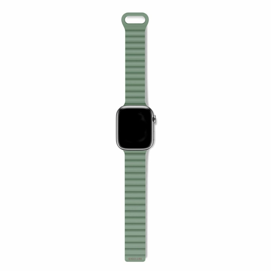 Decoded Silicone | Silicone Traction Loop Strap - Sage Leaf