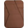 Decoded Card Sleeves | Leather Magsafe Card Stand Wallet - Tan