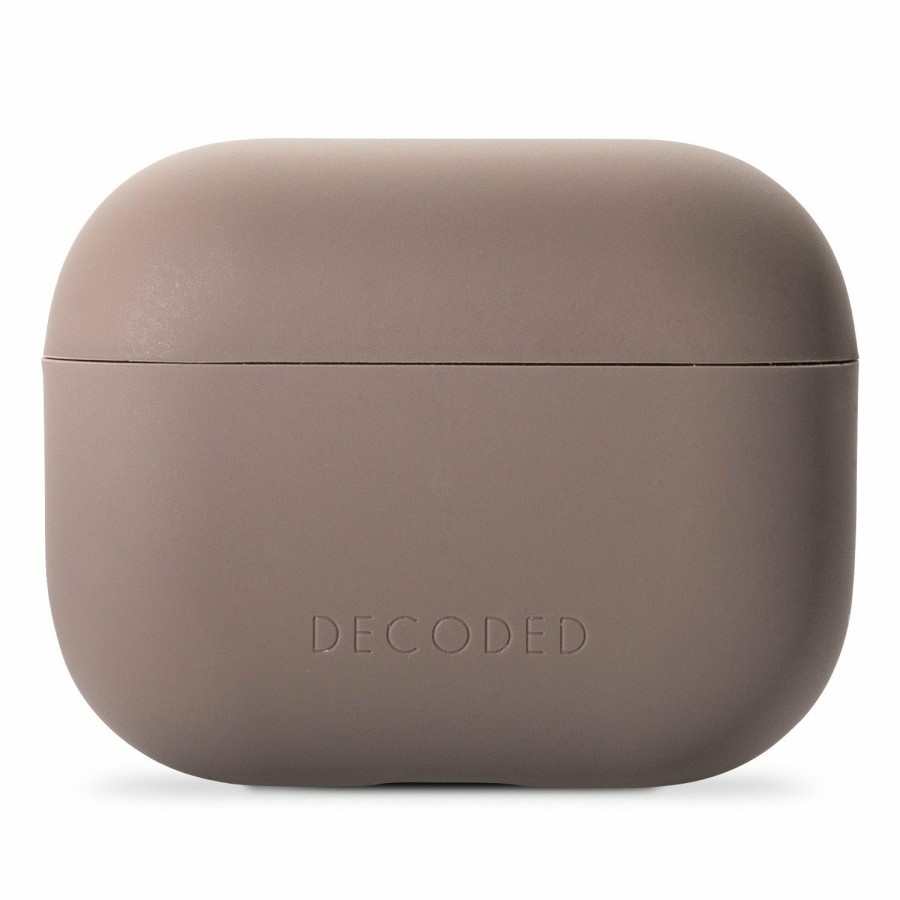 Decoded Airpods | Silicone Aircase Lite - Dark Taupe