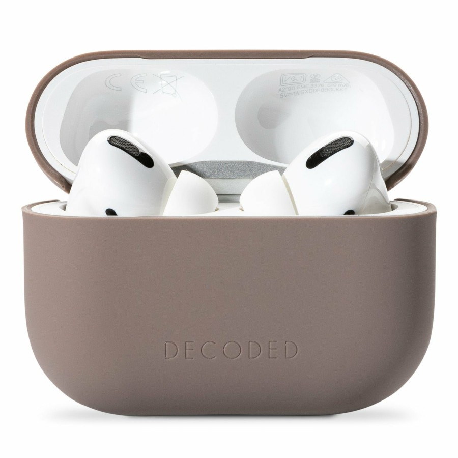 Decoded Airpods | Silicone Aircase Lite - Dark Taupe