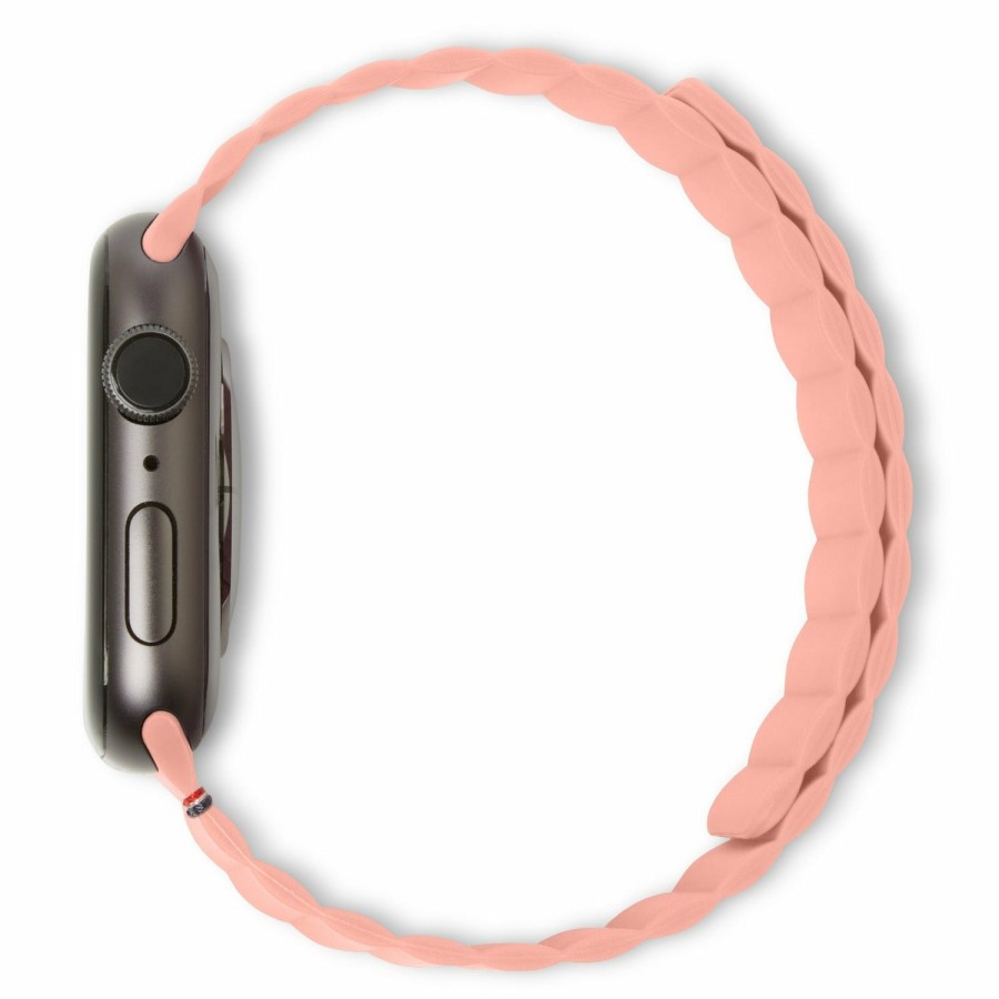 Decoded Silicone | Silicone Magnetic Traction Strap Lite - Peach Pearl