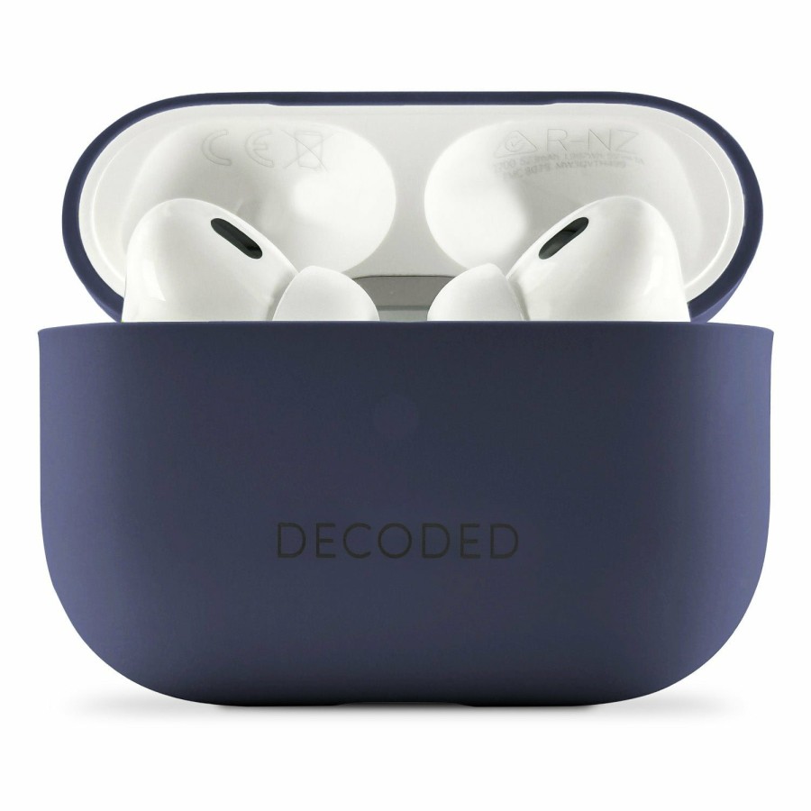 Decoded Airpods Pro | Silicone Aircase Pro 1 & 2 - Matt Navy