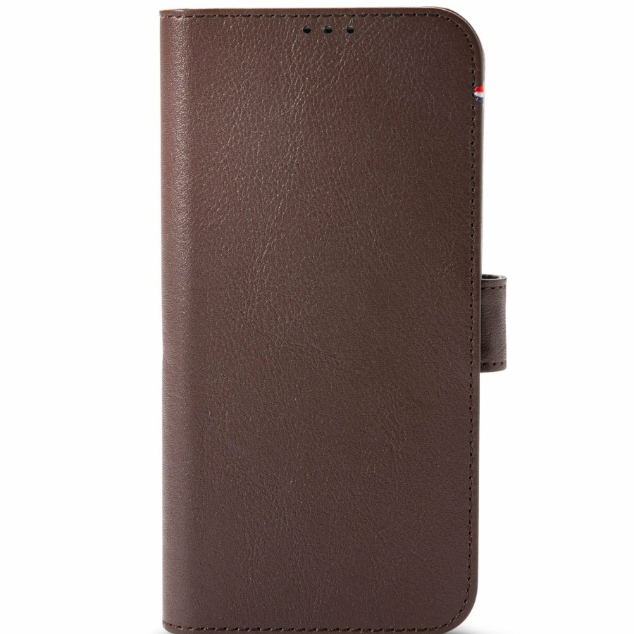 Decoded Iphone 13 Series | Leather Detachable Wallet - Chocolate Brown