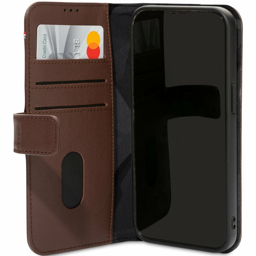 Decoded Iphone 13 Series | Leather Detachable Wallet - Chocolate Brown