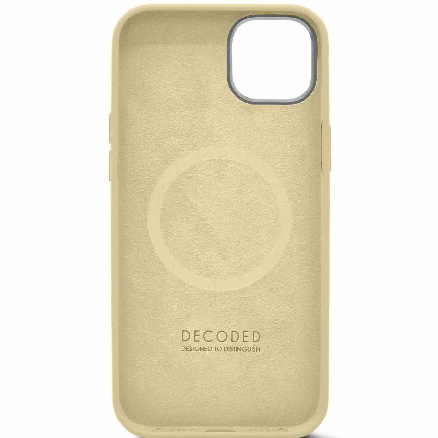 Decoded Iphone 14 Series | Antimicrobial Silicone Back Cover - Sweet Corn