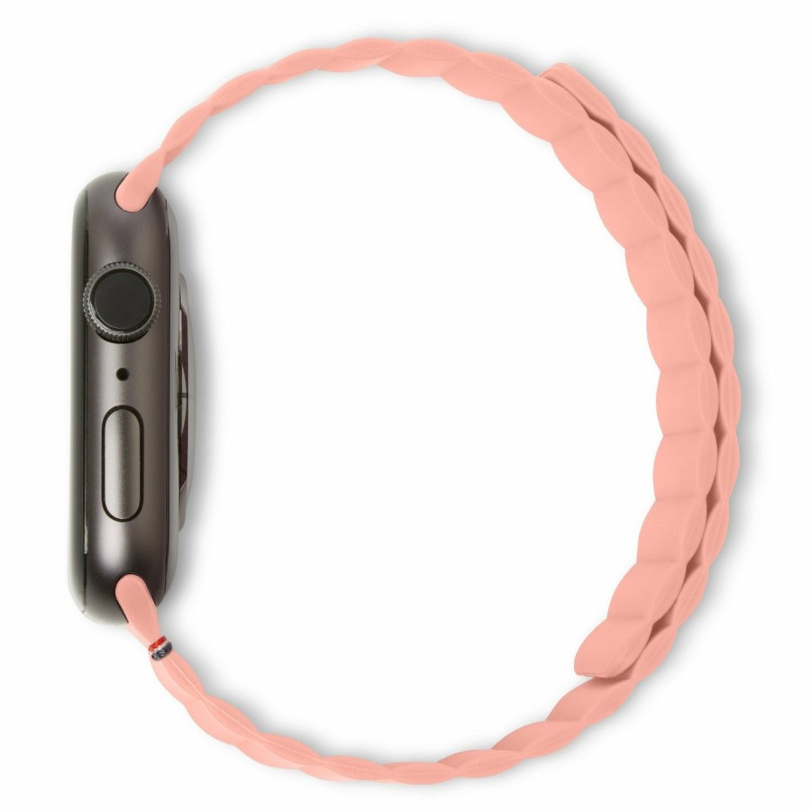 Decoded Silicone | Silicone Magnetic Traction Strap Lite - Peach Pearl