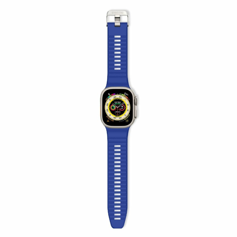 Decoded Silicone | Sport Silicone Ultra Traction Strap - Galactic Cobalt