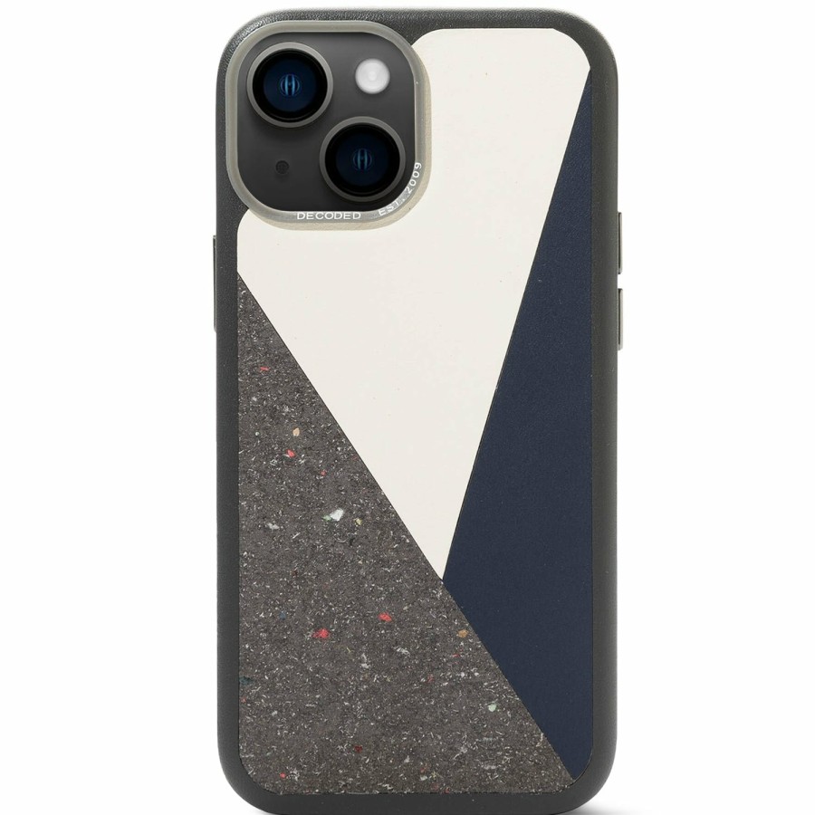 Decoded Iphone 14 Series | Leather Nike Grind Back Cover - True Navy