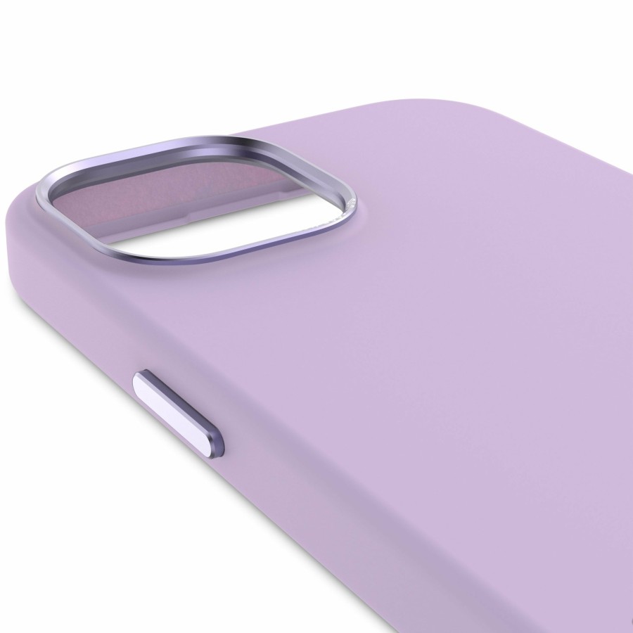 Decoded Iphone 15 Series | Antimicrobial Silicone Back Cover - Lavender