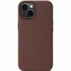 Decoded Iphone 14 Series | Leather Back Cover - Chocolate Brown