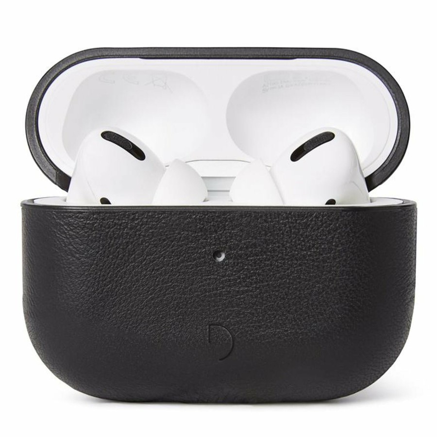 Decoded Airpods Pro | Leather Aircase - Black